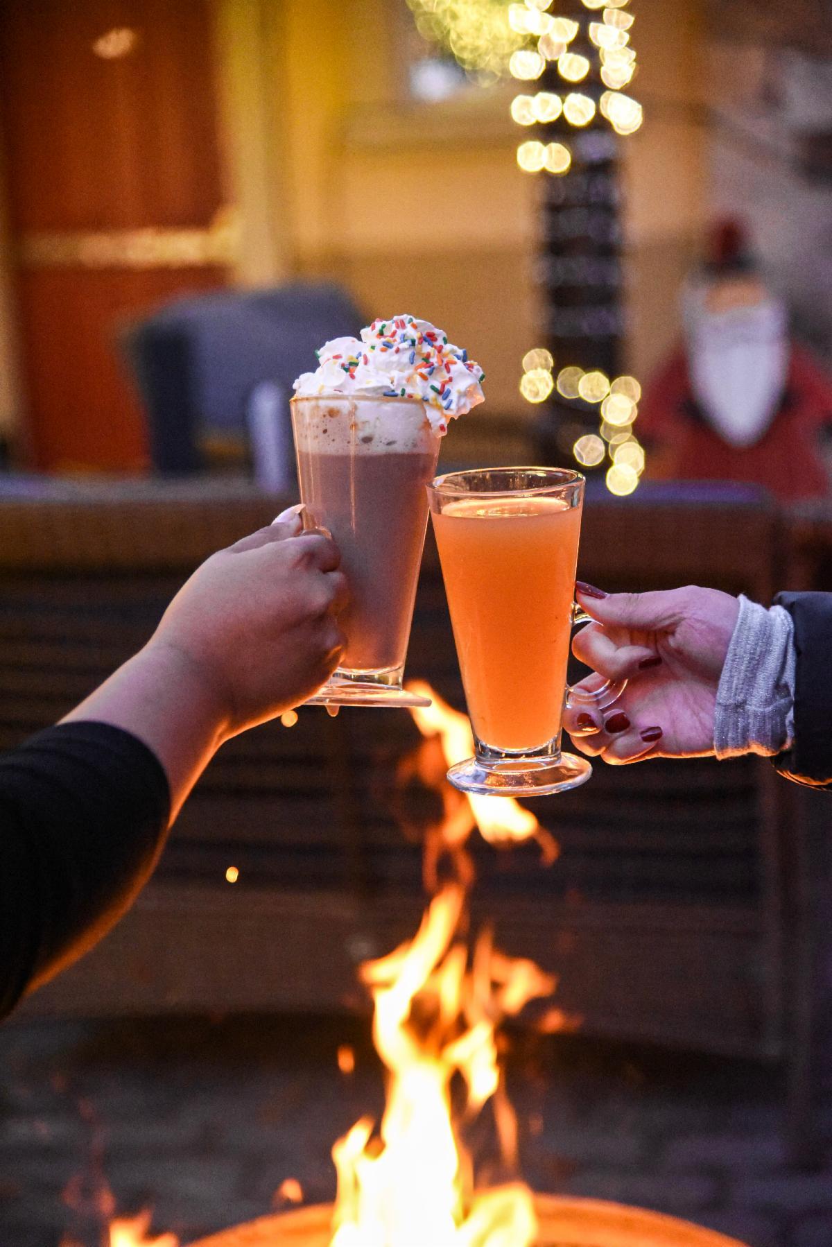 Hot Toddies and Cocktails by the Fire
